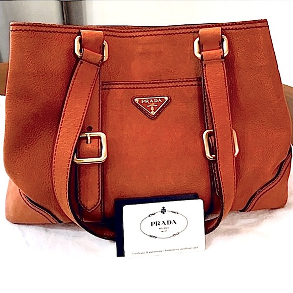 PRADA Vitello Daino Tote Bag - Picture 6 of 14